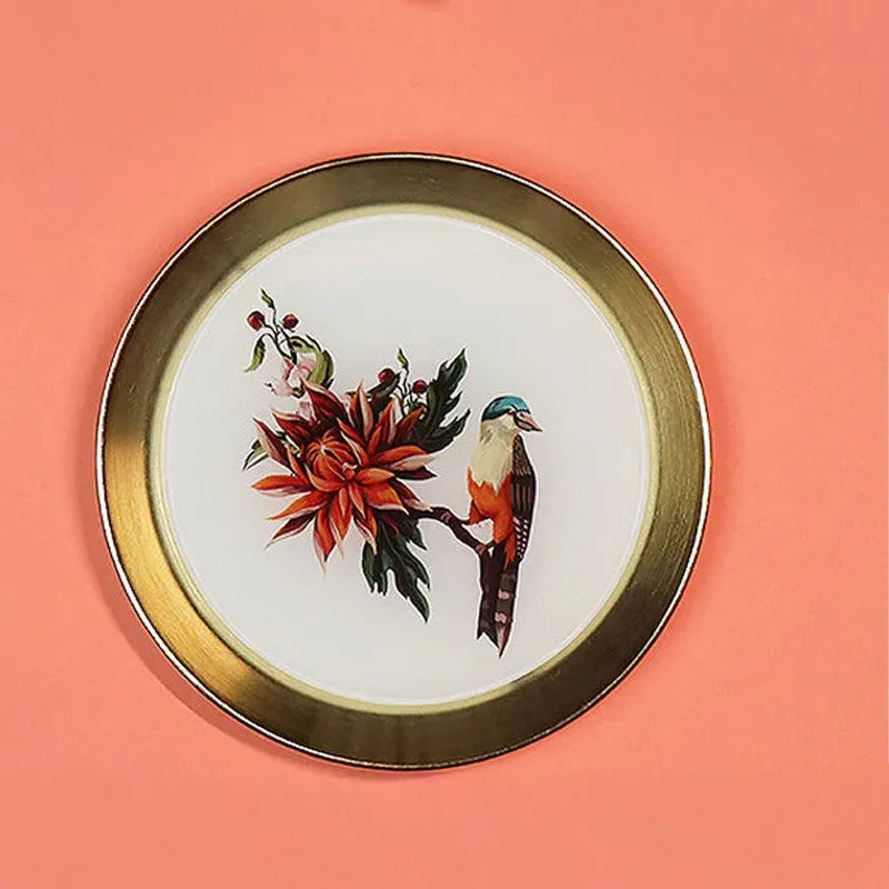 Verdant Grace Enamel Wall Plate media 3