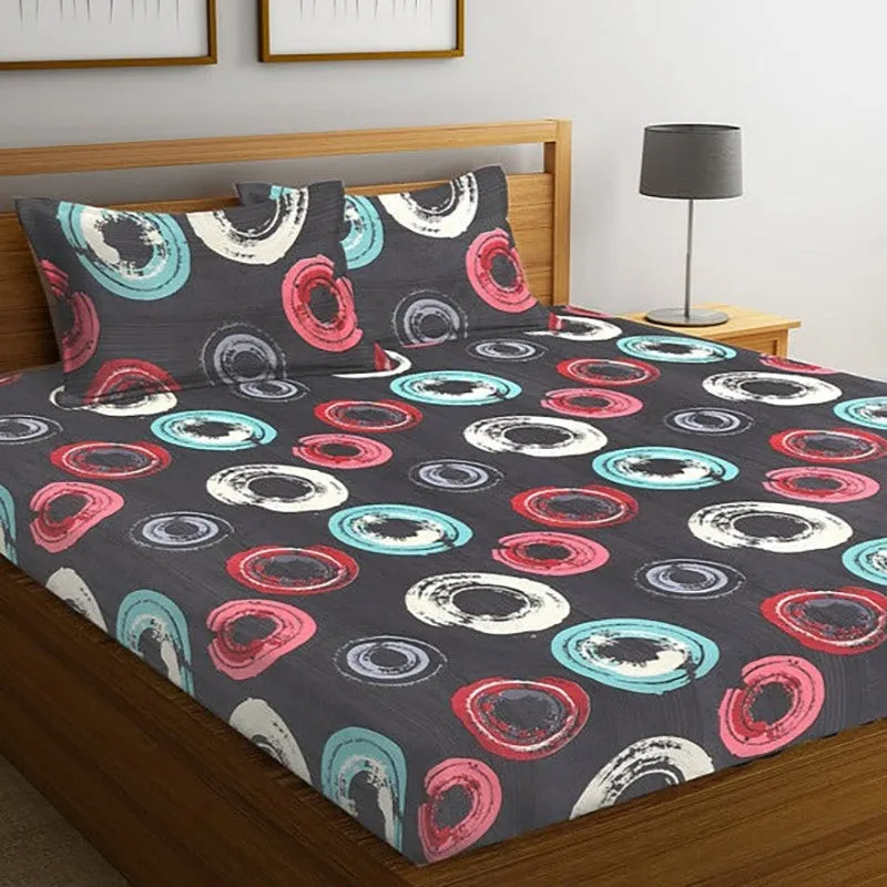 Oliver Geometric Bedsheet - 150 GSM media 3