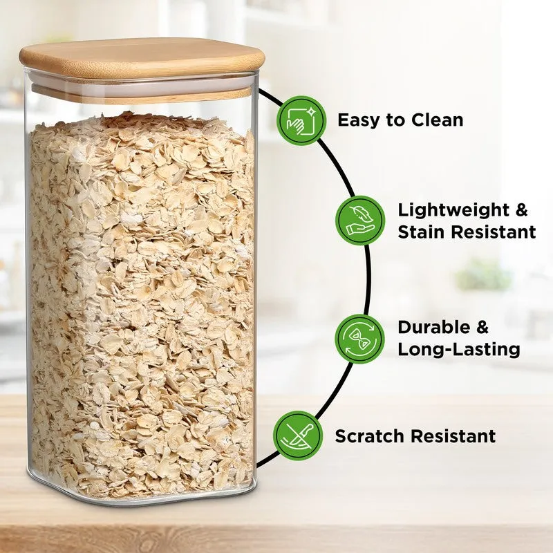 Jarex Glass Jar (1000 mL Each) - Set Of Six - 7