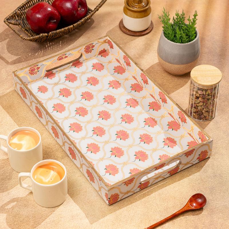 Lotus Grace Serving Tray