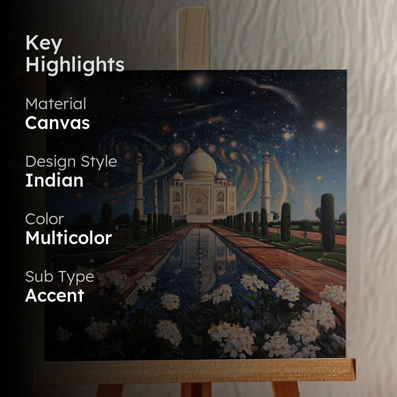 Tale Of Taj Mahal Showpiece media 2