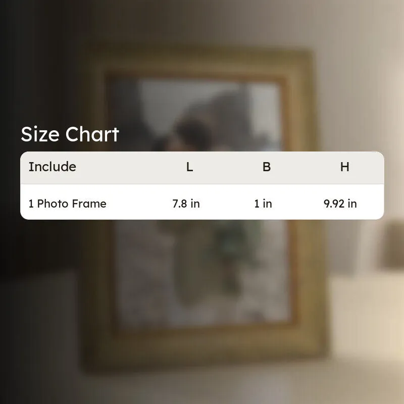 Elegant Vintage Style PVC Photo Frame media 11