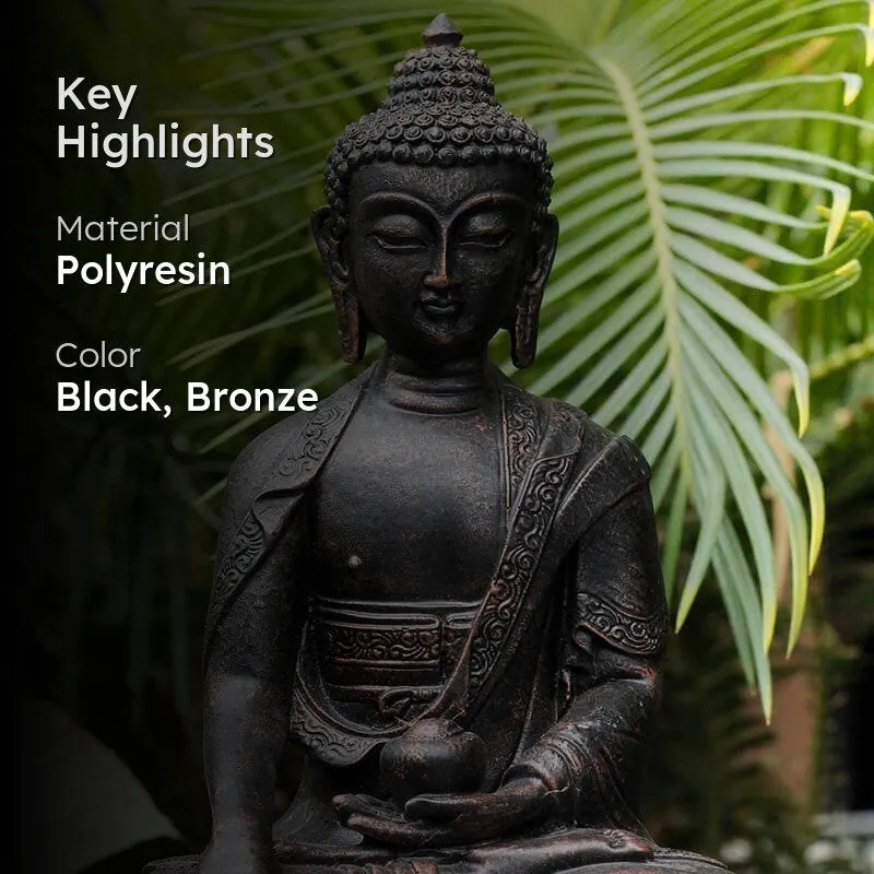 Idyllic Buddha Statue media 2
