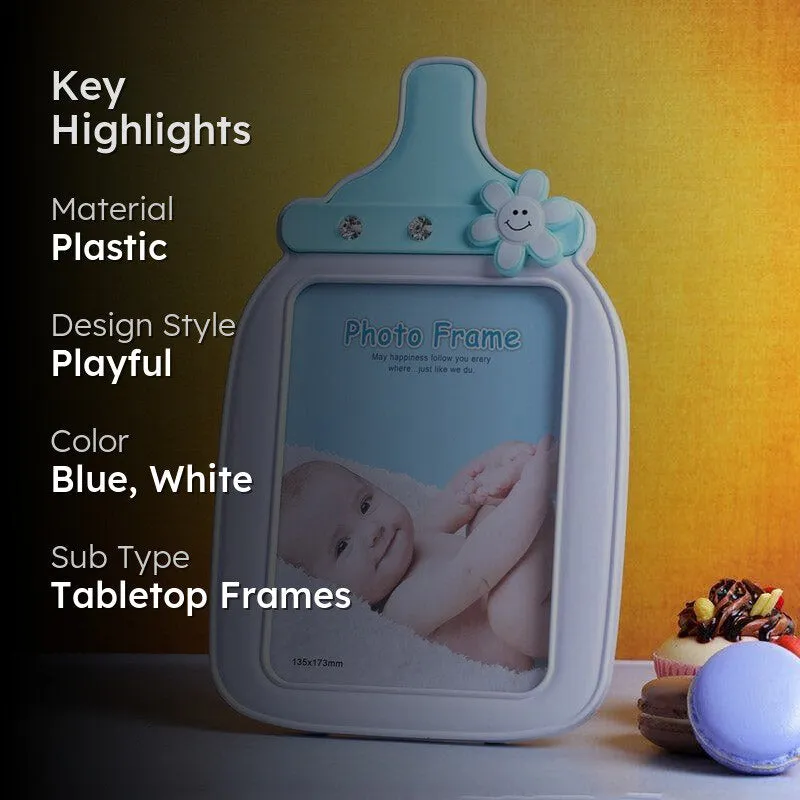 Baby Nibble Photo Frame - Blue media 2