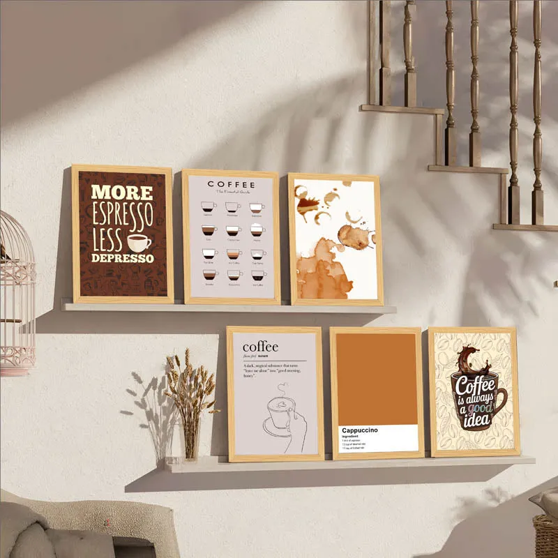 Espresso Wall Art - Set Of Six media 3