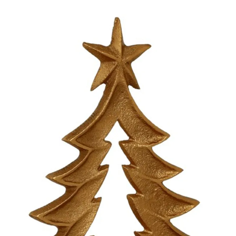 Celestial Aluminum Christmas Tree Showpiece media 6