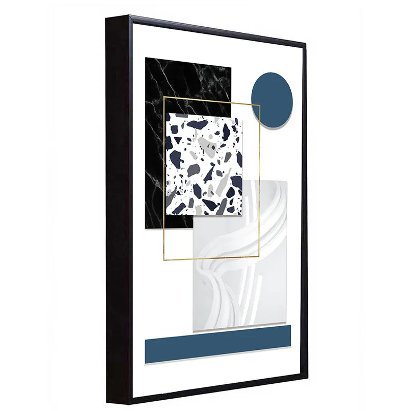 Mono Geometry Wall Art - Set Of Two media 5