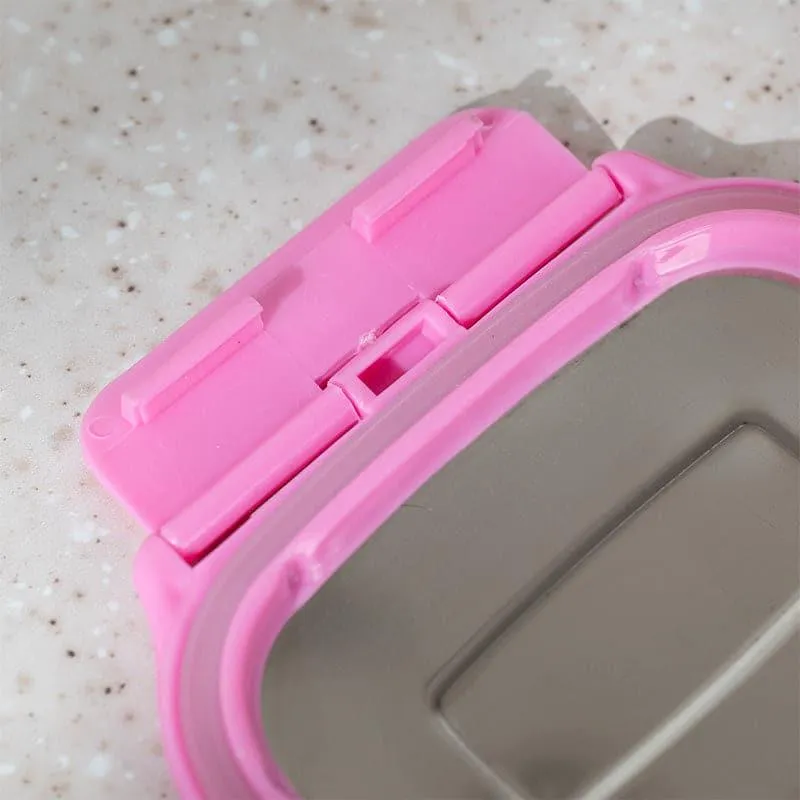 Yum Lock Insulated Lunch Box (Pink) - 150 mL media 8