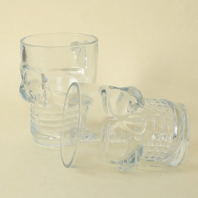Goldwy Skull Whiskey Glasses (500 mL) - Set Of Two media 7