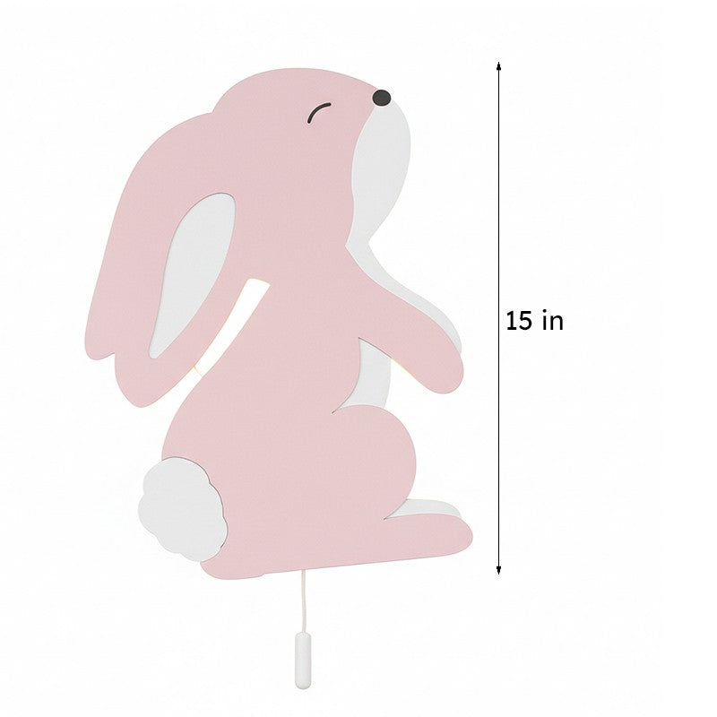 Bunny Moonlight Battery Operated MDF Wall Lamp media 10