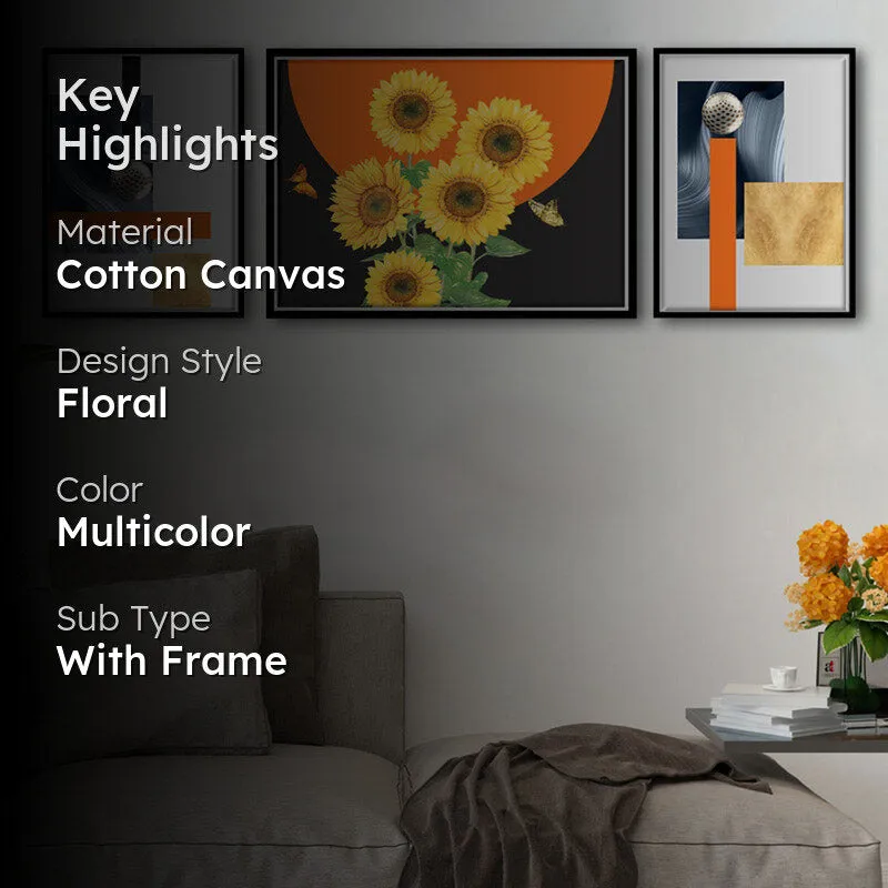 Brooklyn Floral Wall Art - Set Of Three media 2