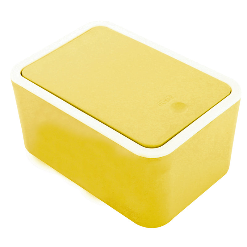 Mille Plastic Storage Basket  - Yellow media 5