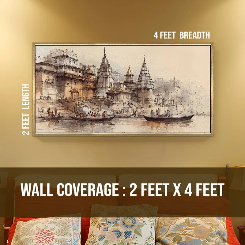 Boats in the Golden Calm Wall Art media 8