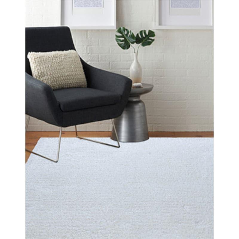 Artisanal Table Tufted Aura Rug - White media 3