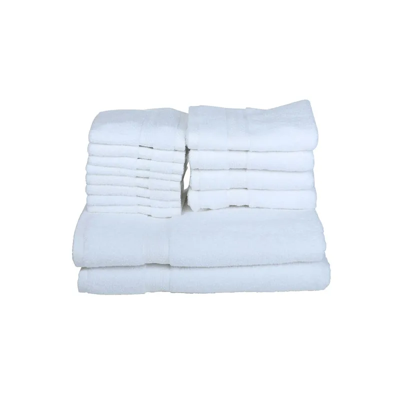 Miorah Towel Combo (White) - Set Of Fourteen media 5