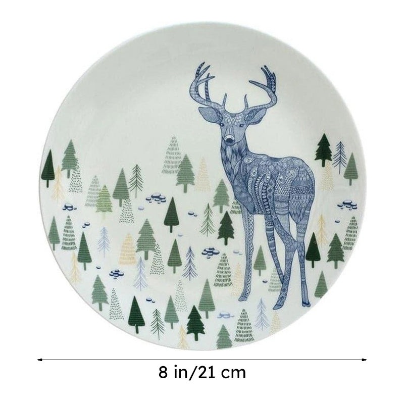 Animal Illustrative  Series Wall Plate- Deer media 7