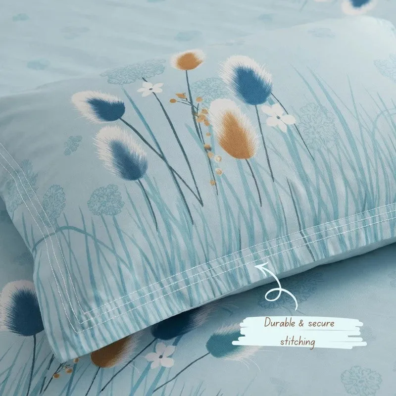Petal Glow Printed Bedsheet - 180 GSM media 5