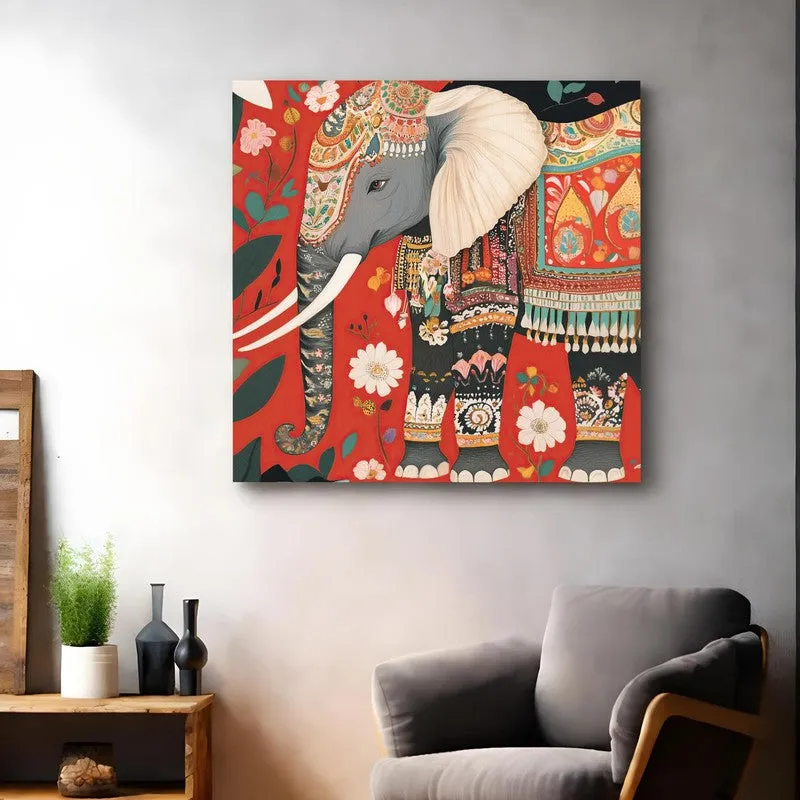 Heritage Tusker Canvas Wall Art media 4