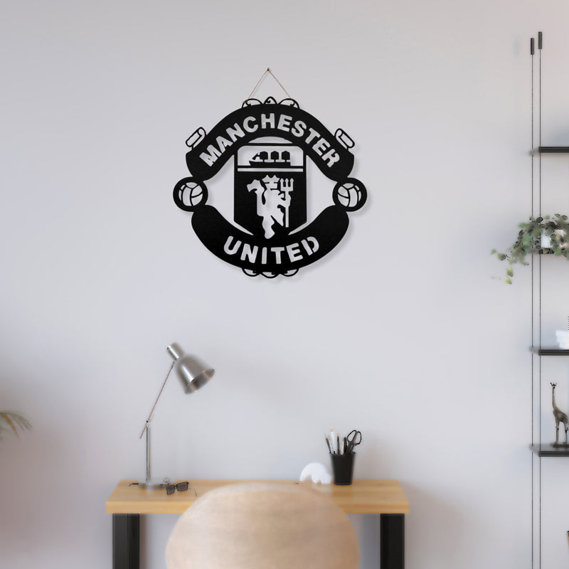 Manchester United Iron Wall Accent