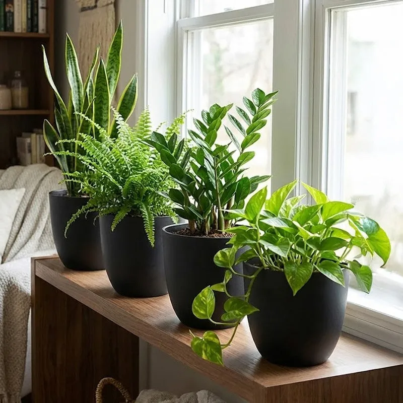 Obsidian Garden Planter - Set Of Four media 3