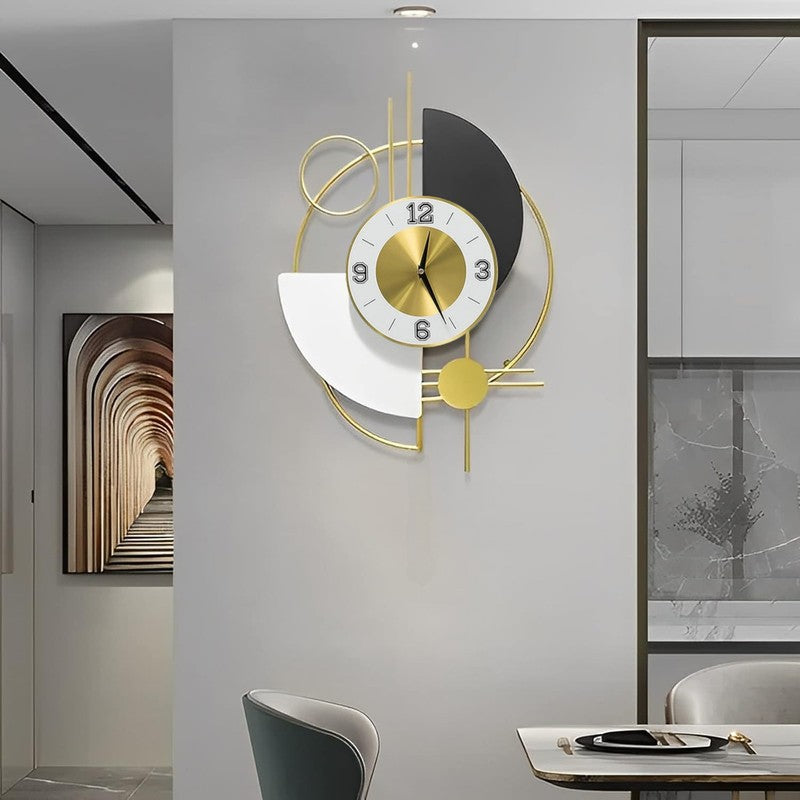 Tempo Silent Wall Clock - Multicolor media 4