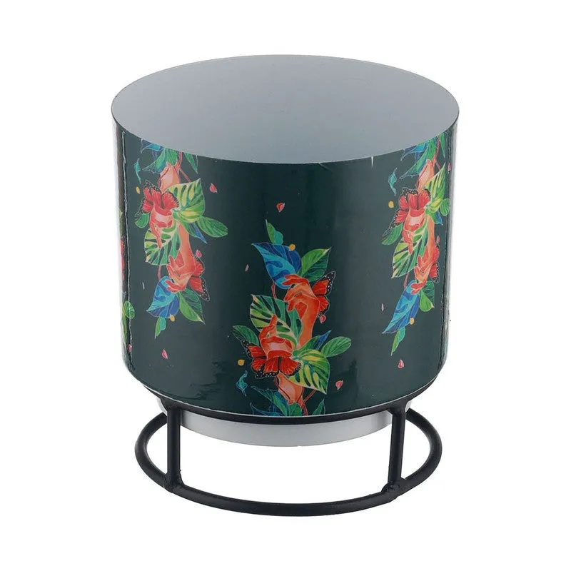 Green Nest Garden Metal Planter with Stand - Green media 4