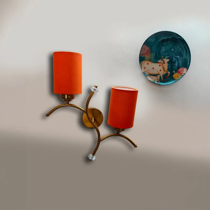 LumiBranch Dual Cotton Wall Lamp - Orange media 3