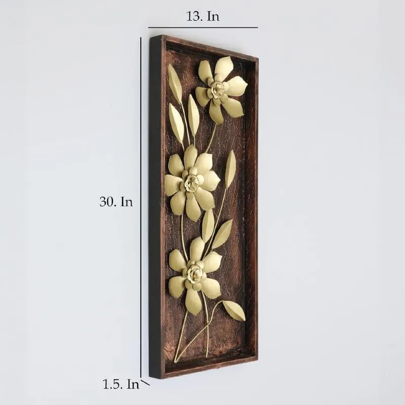Magdalene Floral Metal Wall Accent media 4