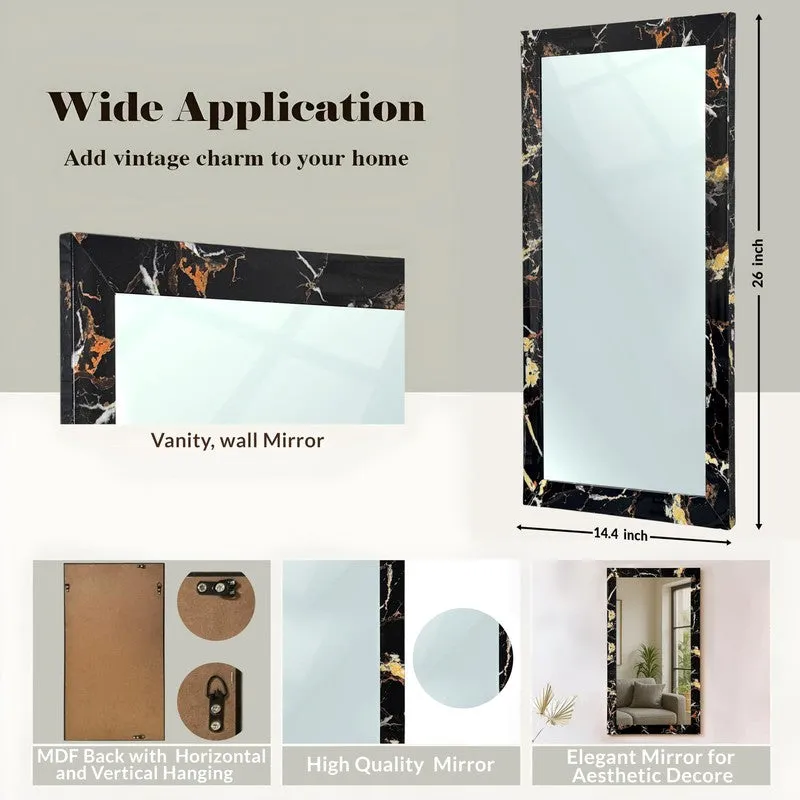 Majestique Wall Mirror With Wooden Frame media 7