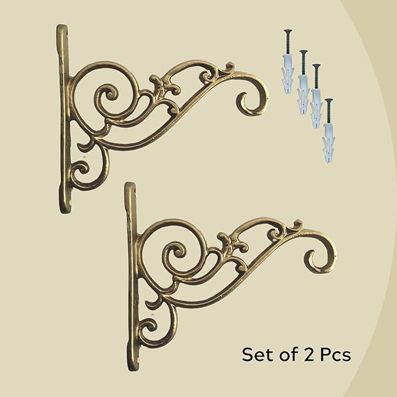 Amiya Wall Bracket (Gold) - Set Of Two media 3