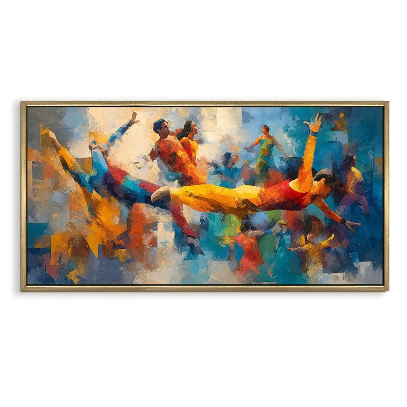 Carnivale Canvas Wall Painting With Frame media 3