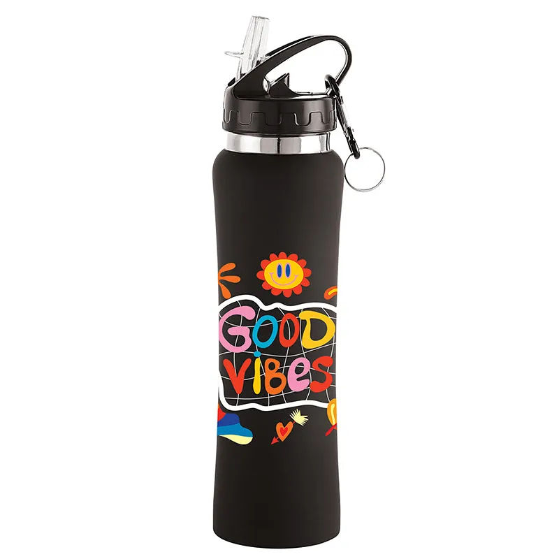 Good Vibes Sipper Water Bottle - 750 mL media 1