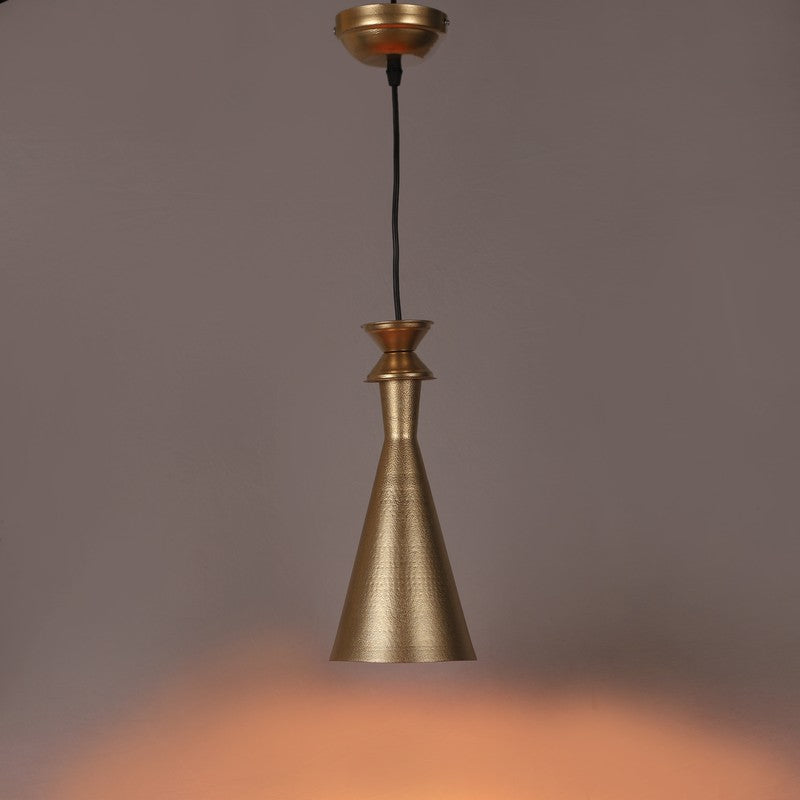 Luxe Cone Iron Ceiling Lamp media 5