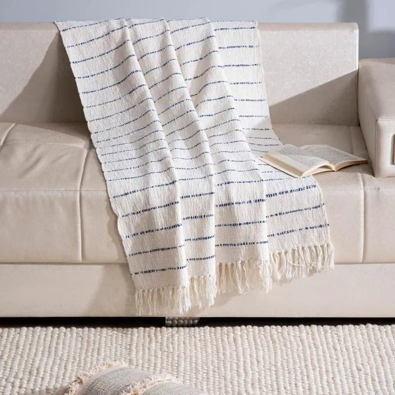 Arsha Stripe Woven Throw media 1