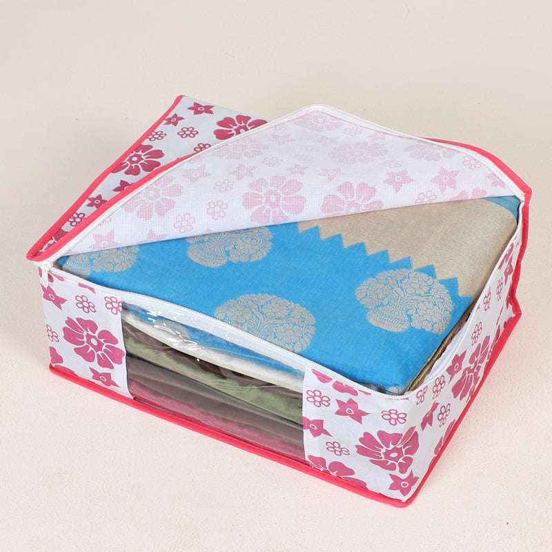 Aura Floral Saree Cover - Set Of Twelve media 5