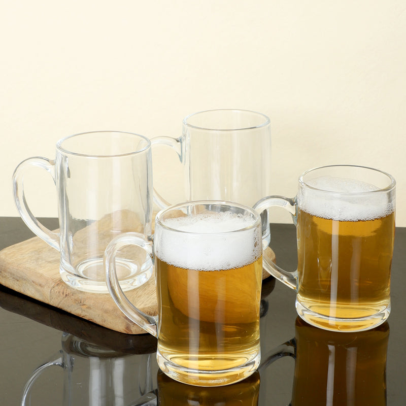 Lorenzo Beer Mug (350 ML) - Set Of Four