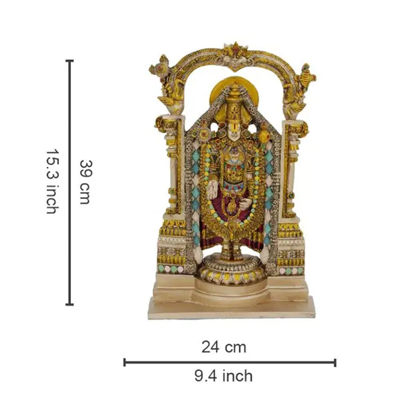 Divine Lord Balaji Resin Idol media 6