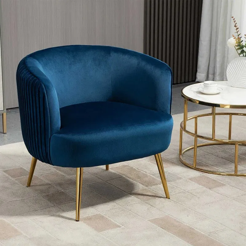 Leiser Accent Chair - Blue media 1
