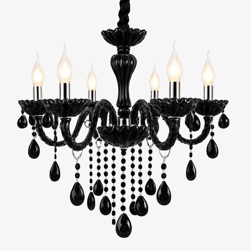Imperiora Metal Chandelier - Black media 3
