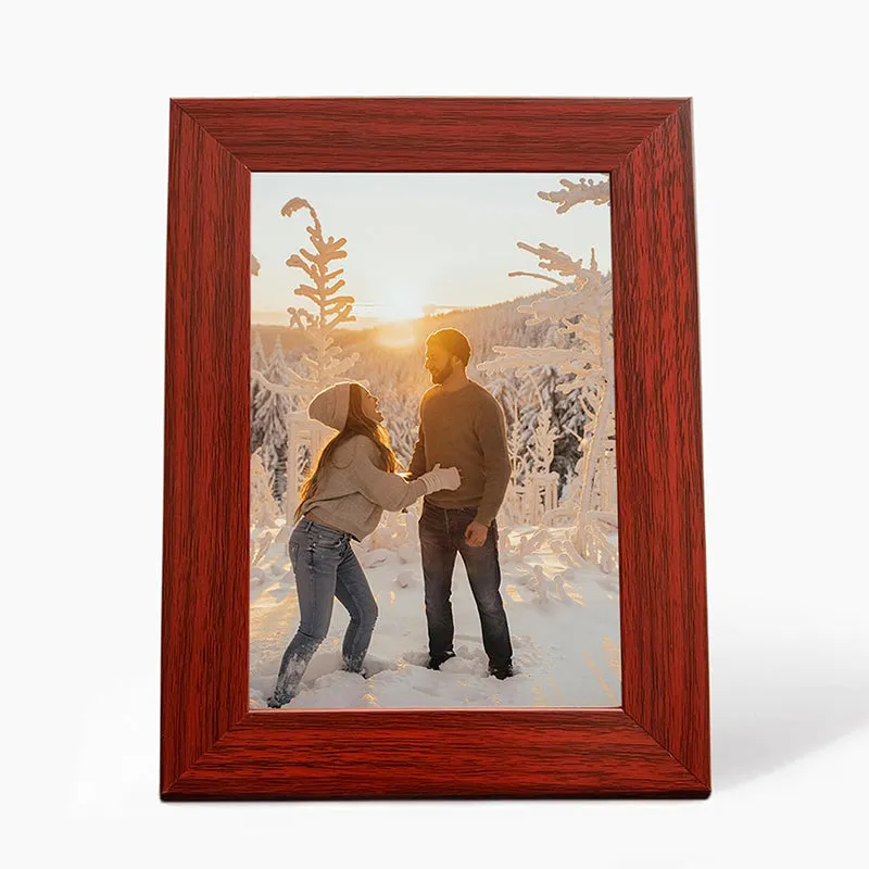 Willow Charm Rectangle Photo Frame (Brown) - Set Of Six media 7