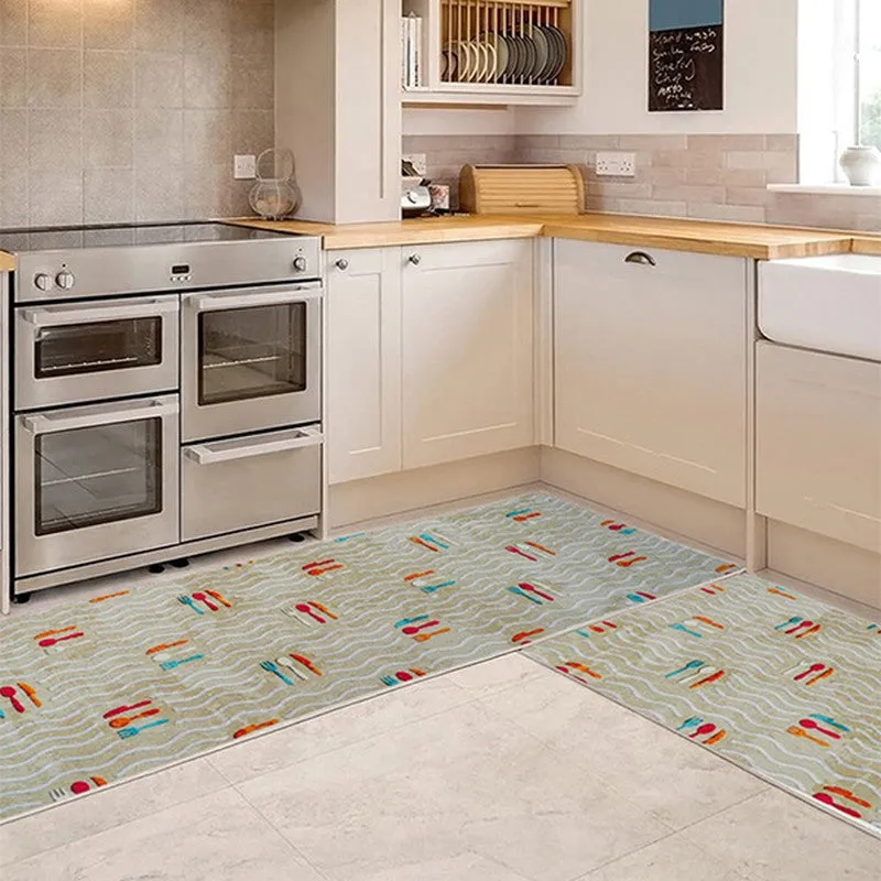 TriFlow Kitchen Floor Mats - Set of Two media 1