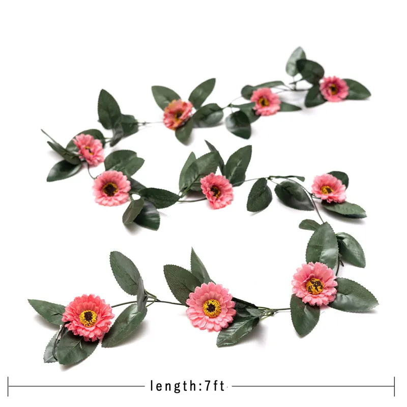 Fiora Artificial Gerbera Creeper (Dark Pink) Set of Two media 6