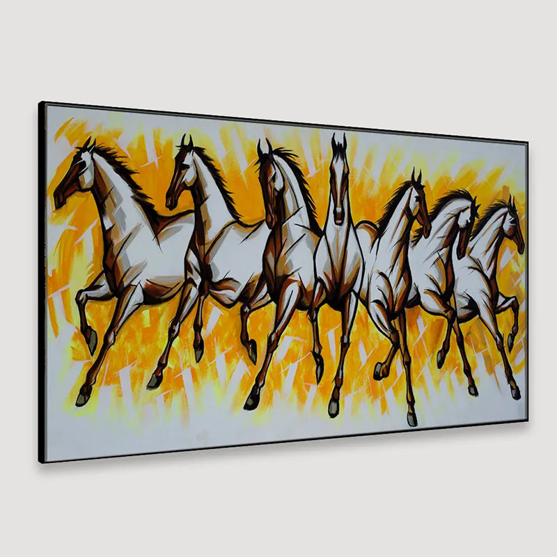Stallio Seam Canvas Wall Painting media 4