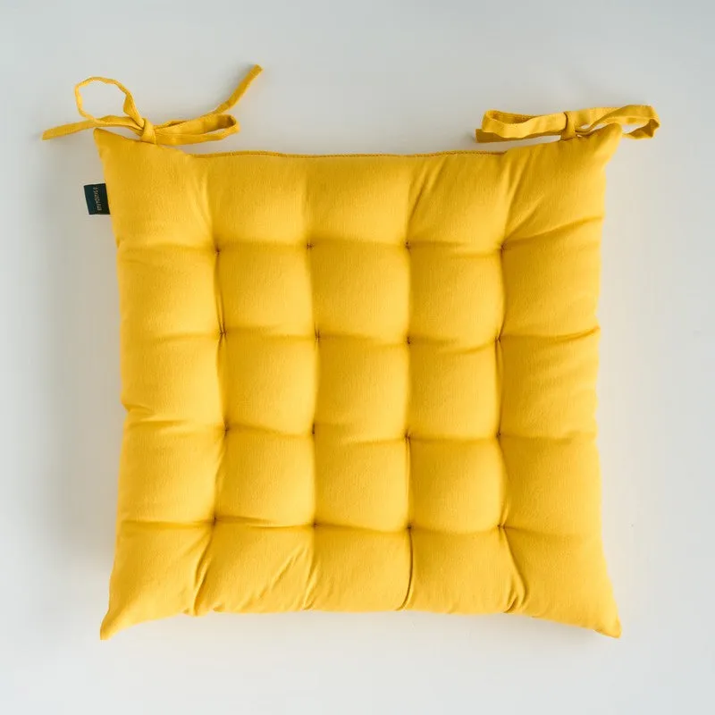Savra Chair Pad (Yellow) - Set Of Six media 4