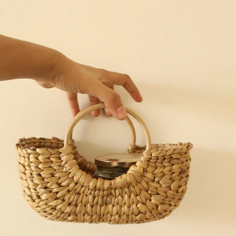 LuxeHarvest Natural Fiber Fruit Basket media 5