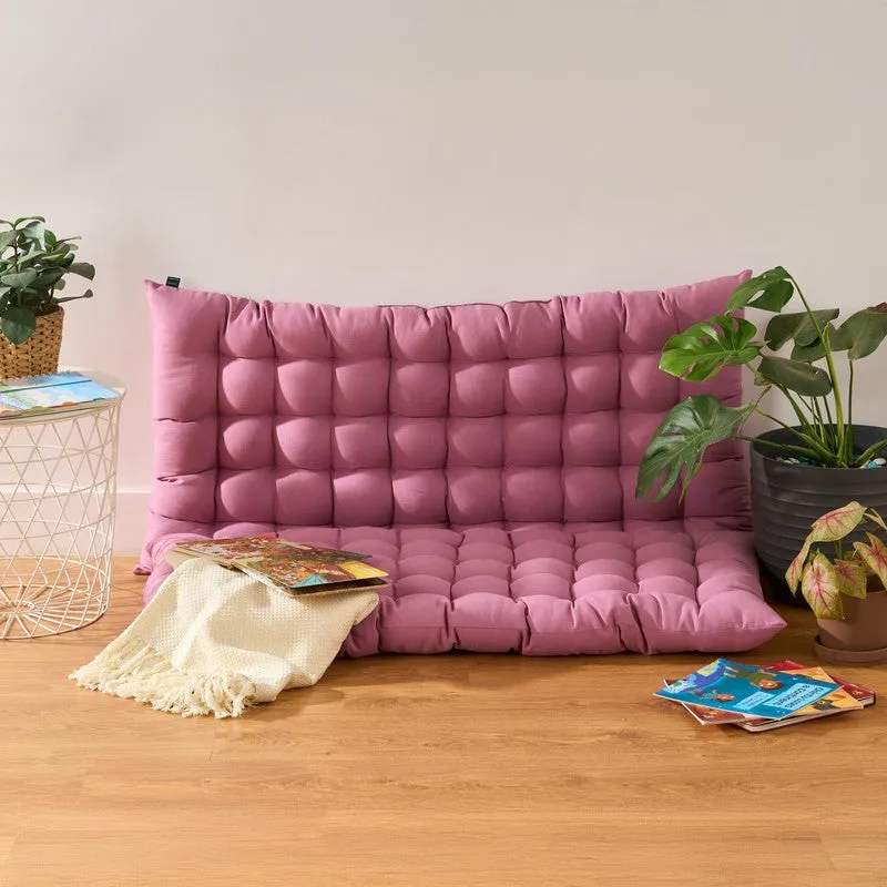 Travis Floor Cushion (Lilac Purple) - Set Of Two media 1