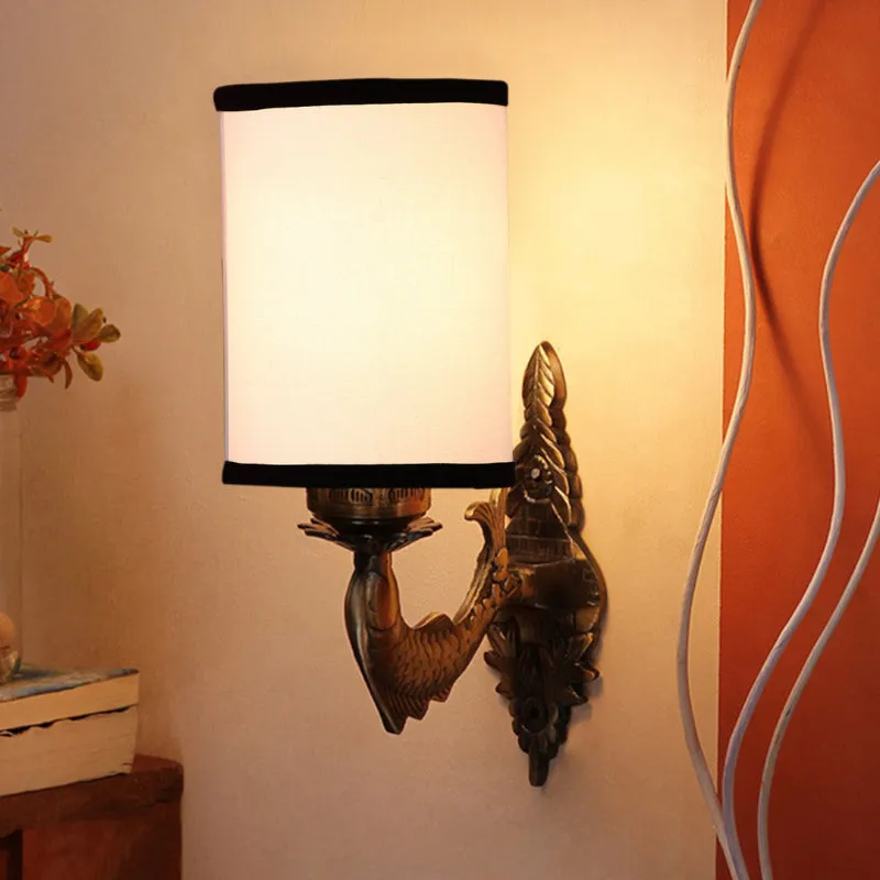 Ziada Stiva Metal Wall Lamp - White media 1