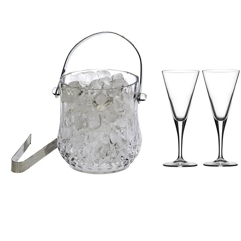 Koda 1000 MLIce Bucket With 150 ML Glass - Four Piece Set media 1