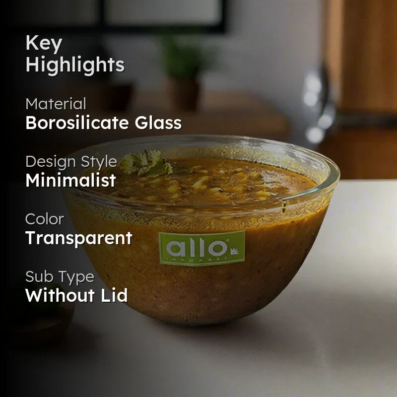Nyra Glass Mixing Bowl - 1600 mL media 2
