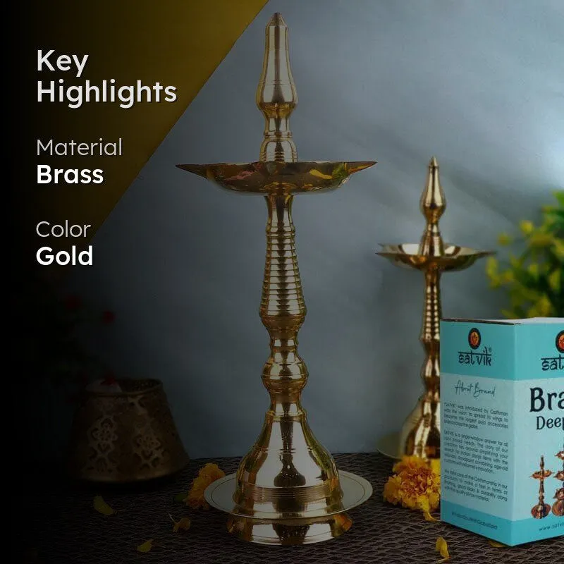Tarani Brass Lamp - Set Of Two media 2